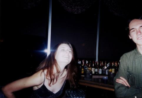 Ashley smiling afterwards