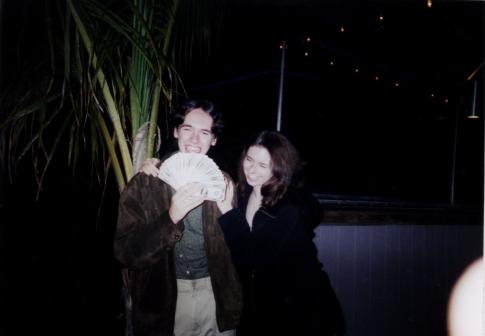 Ashley contemplates money